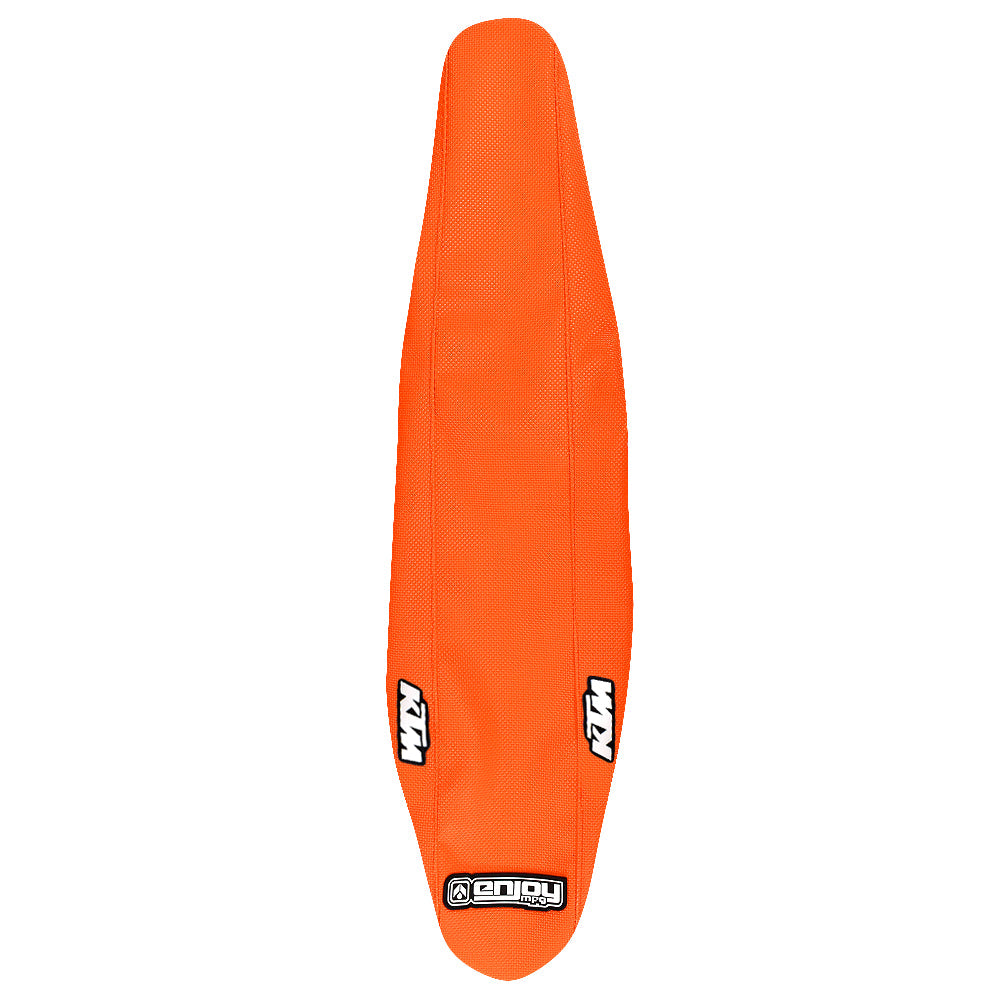 Enjoy Manufacturing KTM Seat Cover SX SXF 2019 - 2022 EXC EXCF 2020 – 2023 STD Logo, All Orange