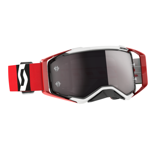 Scott Prospect Goggle, Red / Black – Silver Chrome Works lens