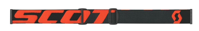 Scott Fury Goggles, Orange / Black - Orange Chrome Works Lens