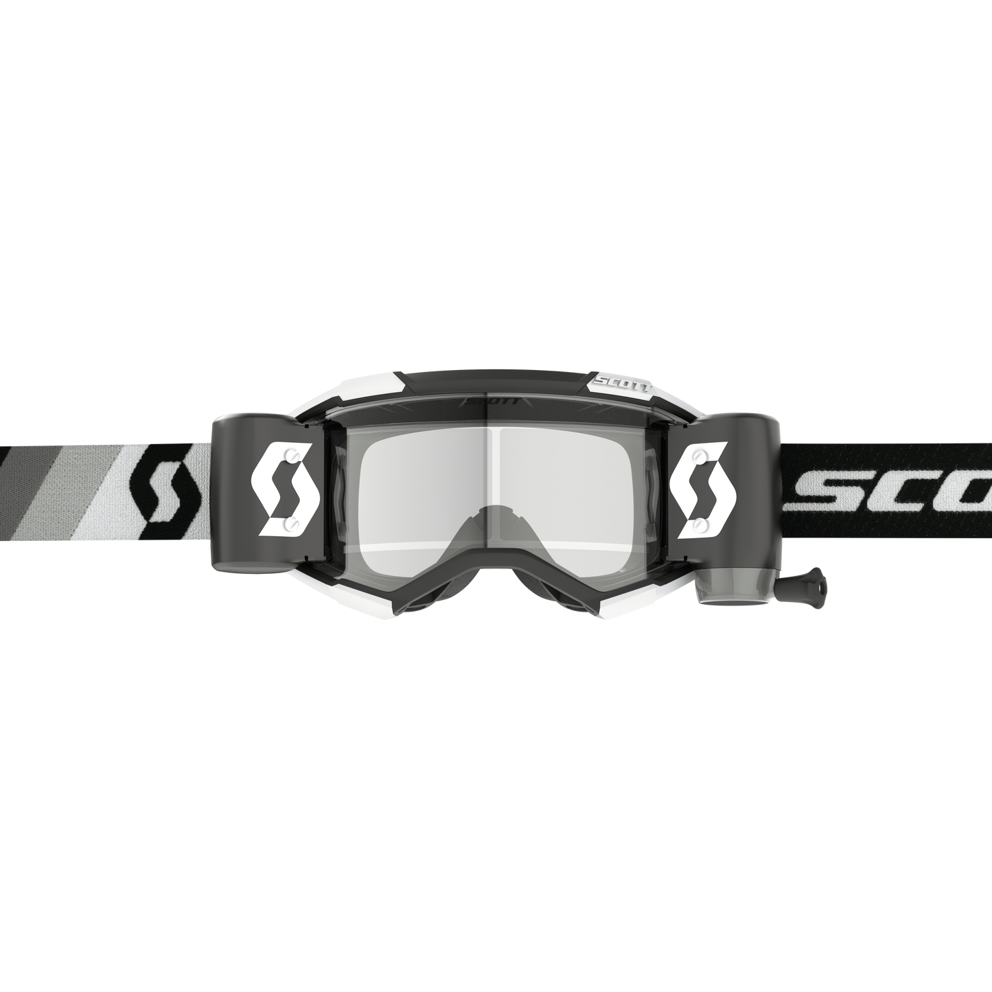 SCOTT Fury Goggles WFS, Premium Black / White - Clear