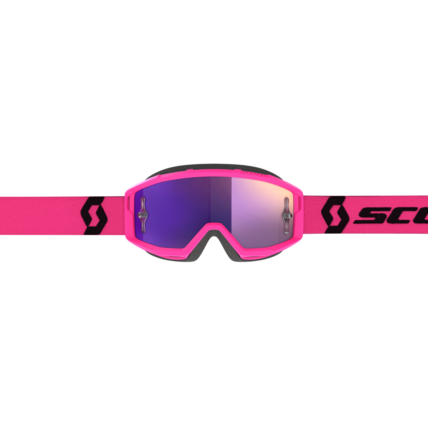 Scott Primal Goggles, Pink / Black - Purple Chrome Works Lens