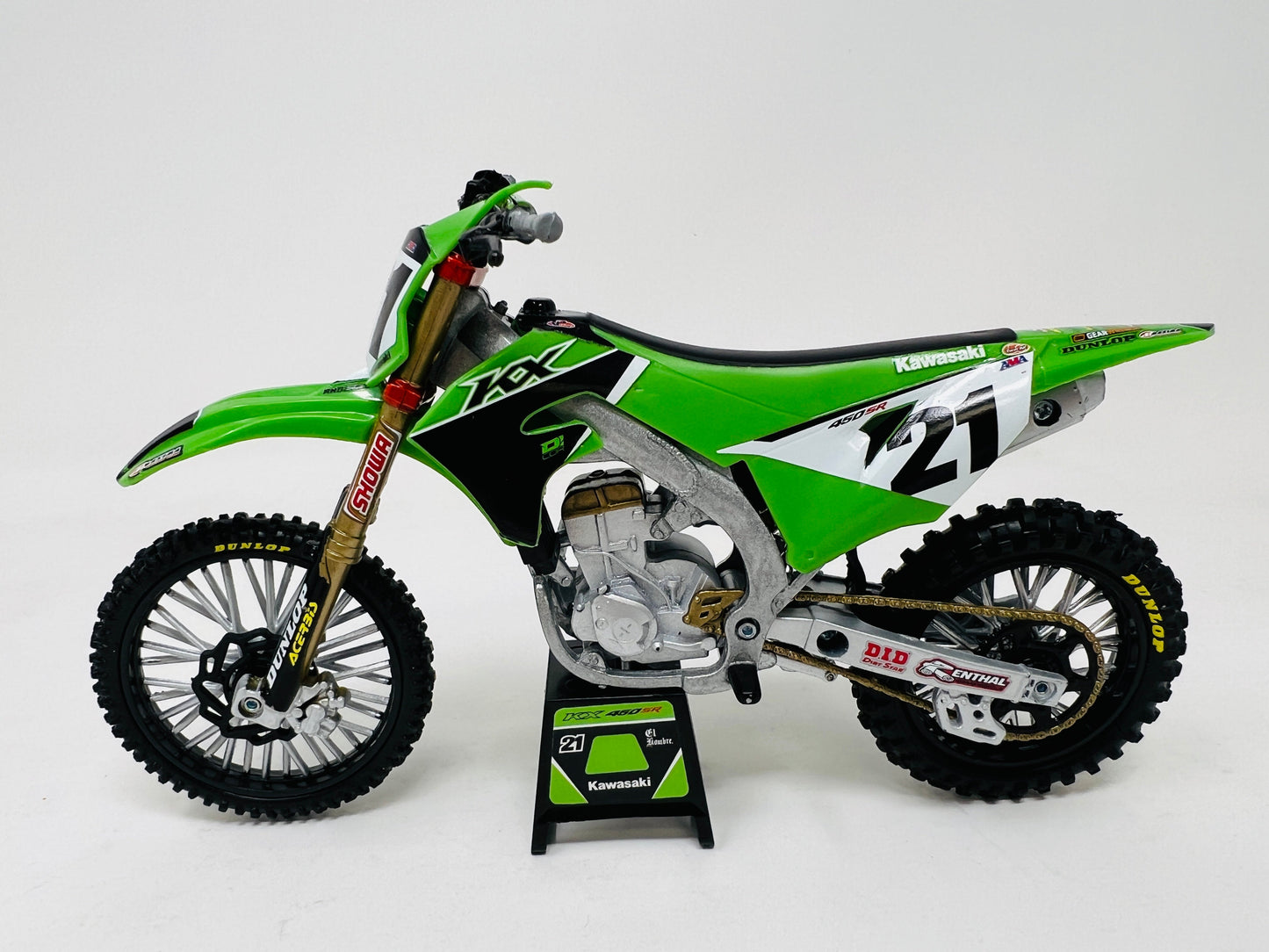 New Ray Toys 1:12 Jason Anderson Factory KX 450 Toy Model