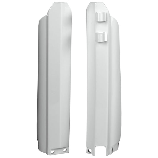 Polisport Yamaha Fork Guards YZ 125 250 1996 - 2004 YZF 250 2001 - 04 YZF 400 1998 - 1999 YZF 426 2000 - 01, White