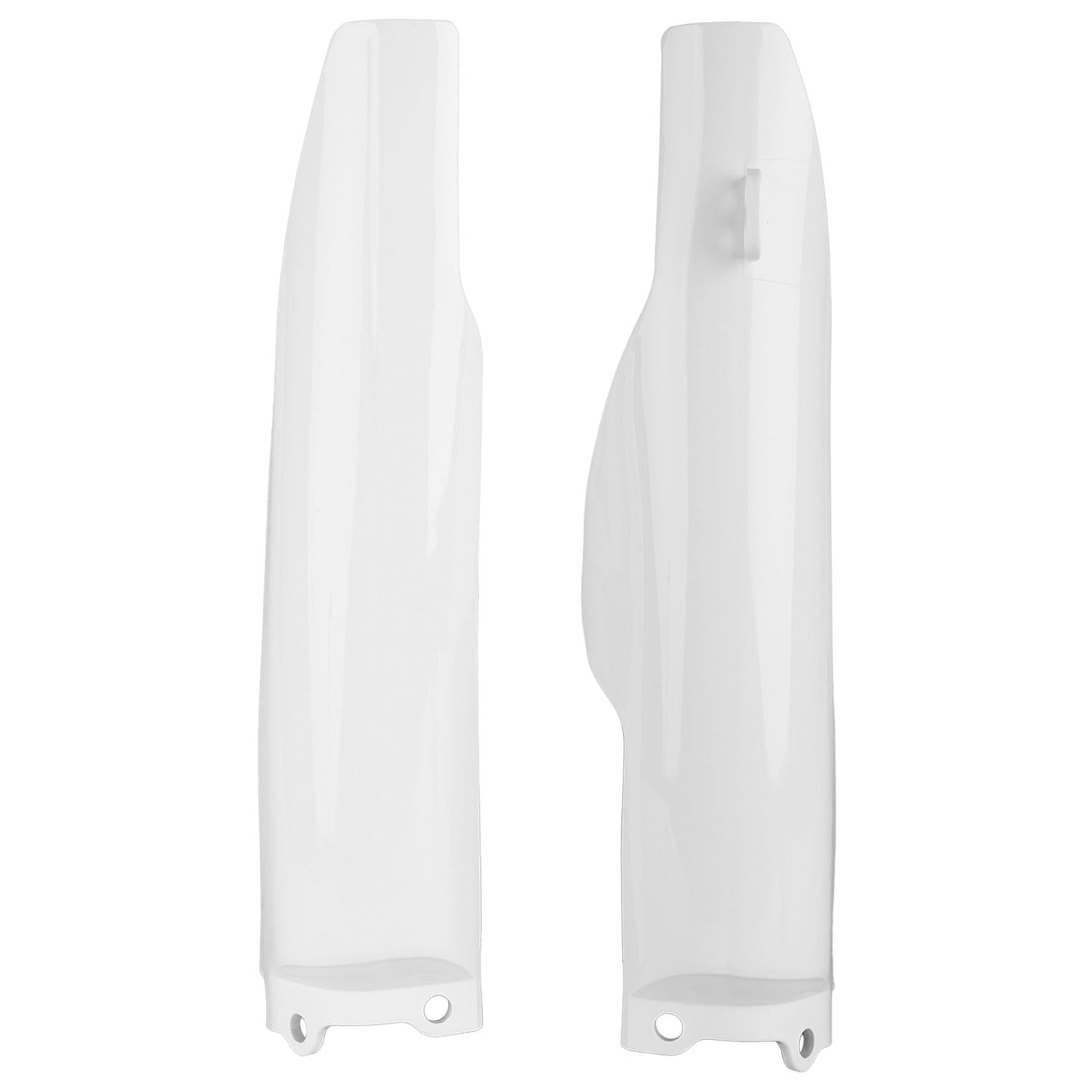 Polisport Kawasaki Fork Guards KX 125 250 2004 - 2008 KXF 250 04 - 2005 Suzuki RMZ 250 2004 - 2006, White