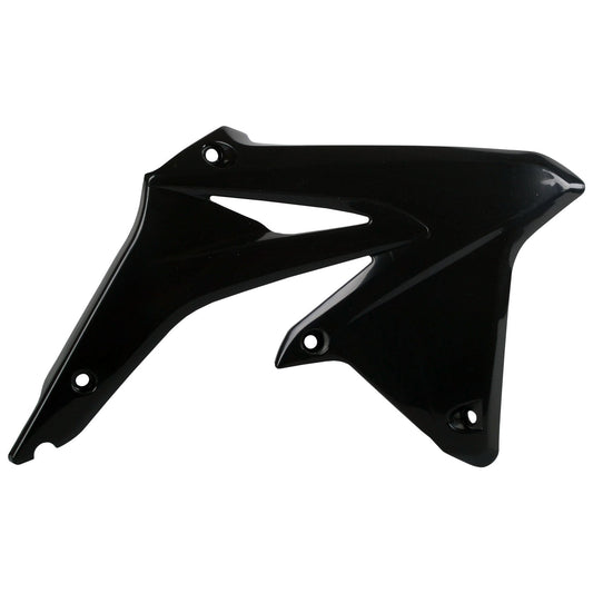 Polisport Suzuki Radiator Scoops RMZ 450 2008 - 2017, Black