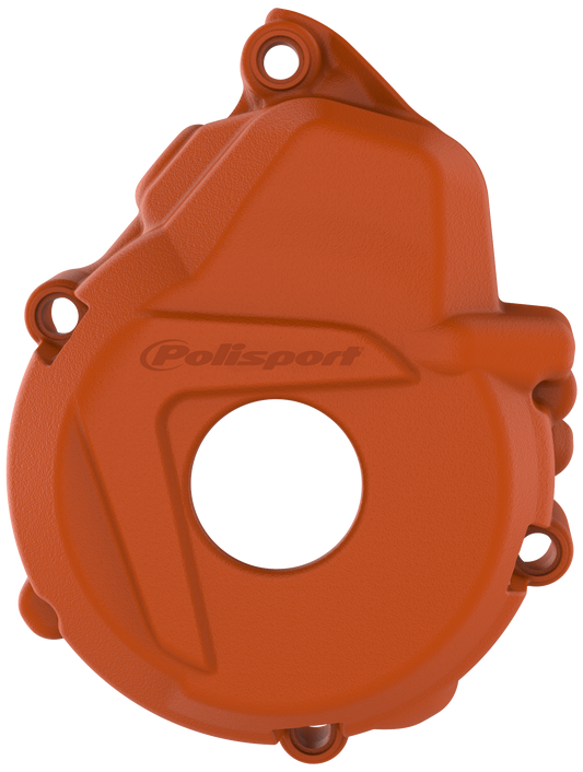 Polisport KTM Ignition Cover Protector EXCF 250 350 2017 - 2023 Freeride 250 F 2018 - 2019 Husqvarna FE 250 350 17 - 23 Gas Gas ECF 250 350 2021 - 23, Orange