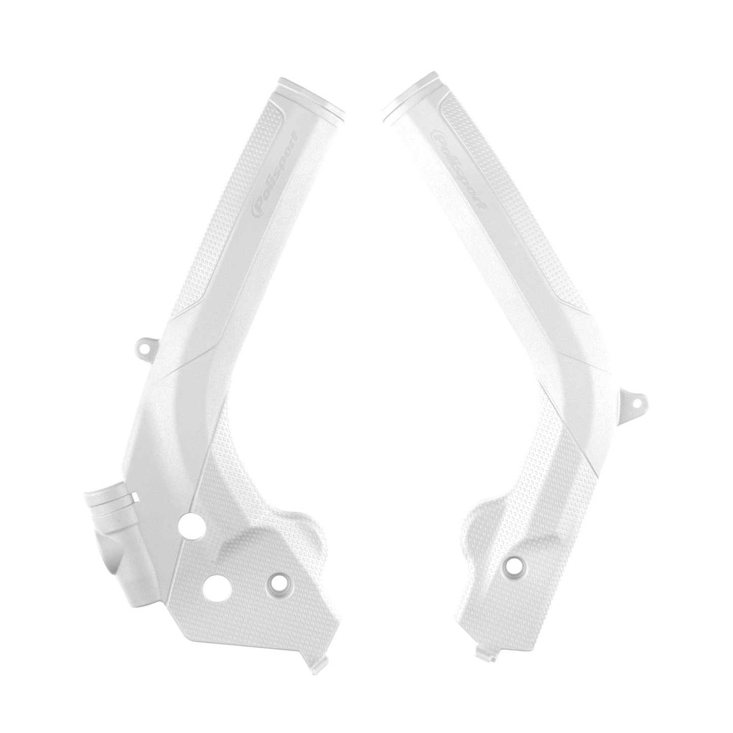 Polisport KTM Husqvarna Frame Guards SX SXF TC FC 2016 - 2018 SX TC 250 2017 - 18 EXC EXCF TE FE 17 - 2019, White