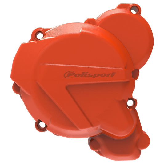 Polisport KTM Husqvarna Gas Gas Ignition Cover Protector EXC TE 250 300 2 strokes 2017 - 2023 EC 250 300 2021 - 23, Orange