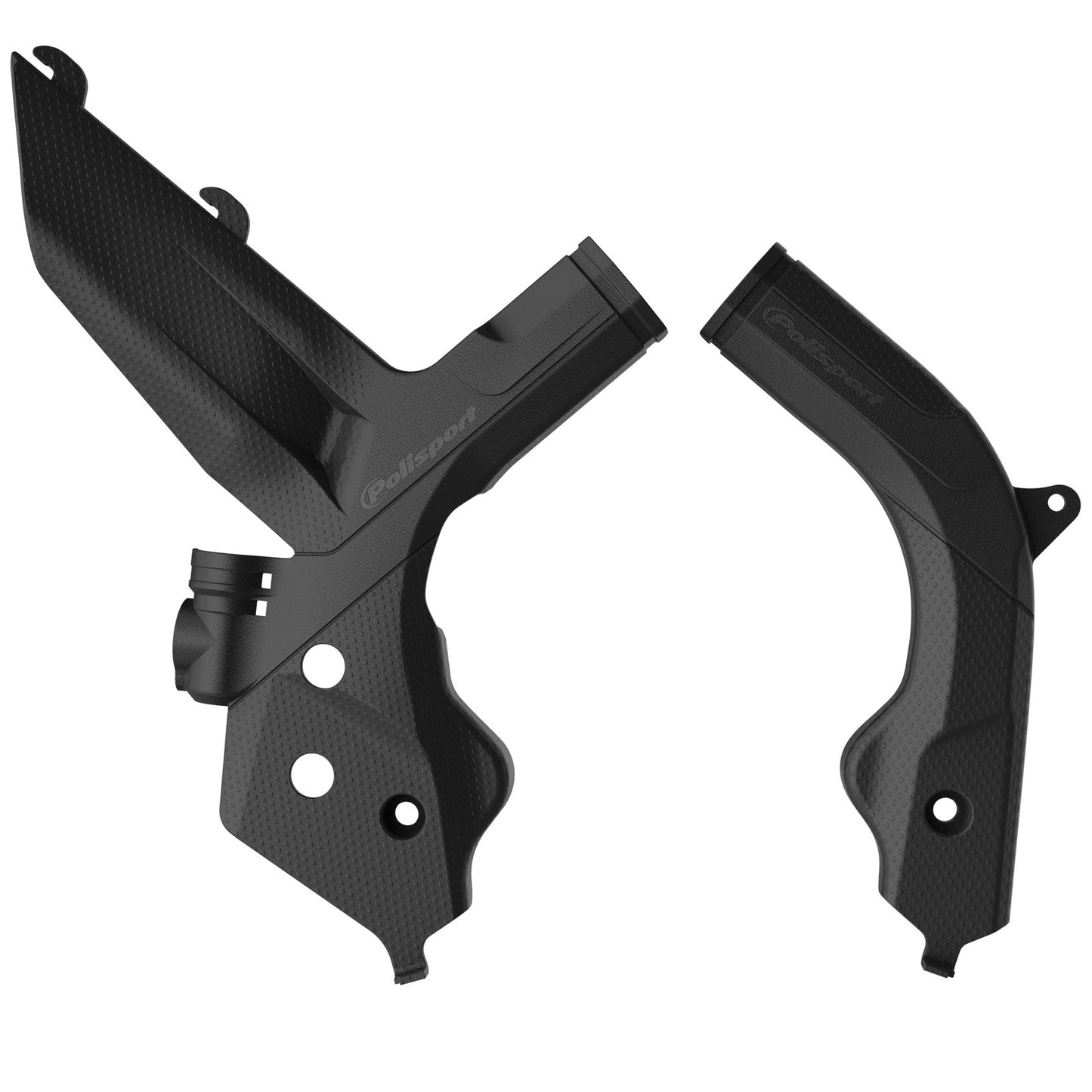 Polisport KTM Frame Guards SX SXF 2019 - 2022 EXC EXCF 2020 - 22, Black