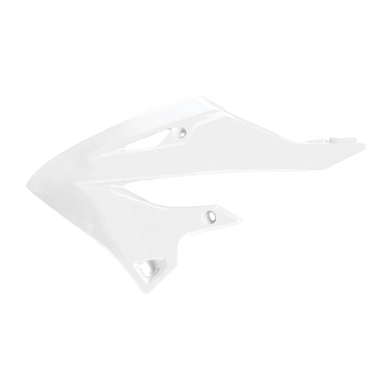 Polisport Yamaha Radiator Scoops YZ 125 YZ 250 2022 - 2023, White