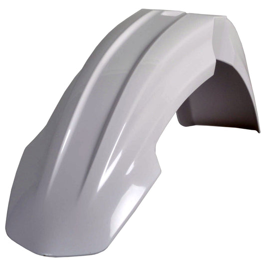 Polisport Yamaha Front Fender YZ 125 250 2006 - 2014 YZF 250 450 06 - 2009, White