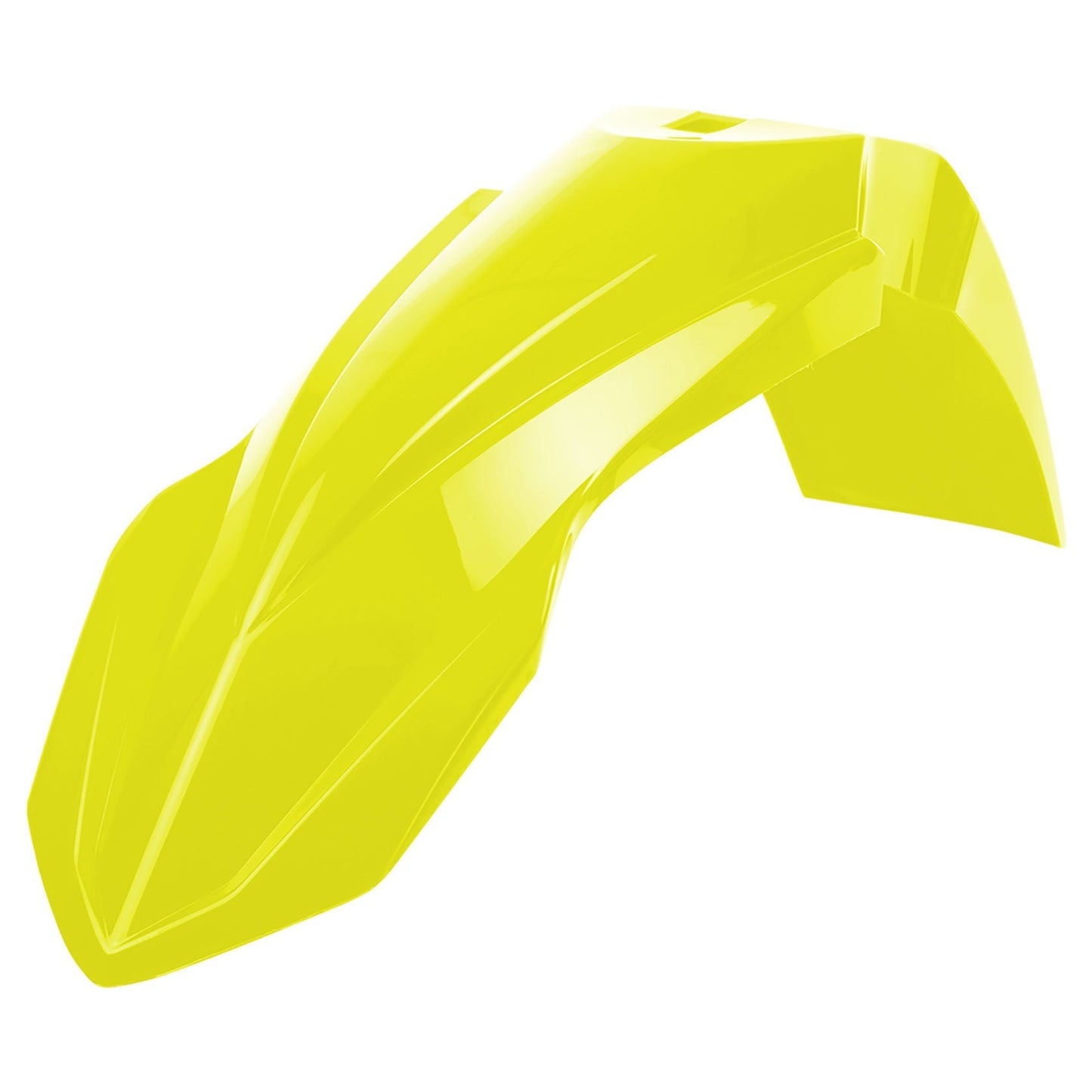 Polisport Yamaha Front Fender YZ 125 250 2015 - 2021 YZF 250 2010 - 2018 YZF 450 10 - 2017 WRF 250 15 - 19 WRF 450 12 - 18, Fluo Yellow