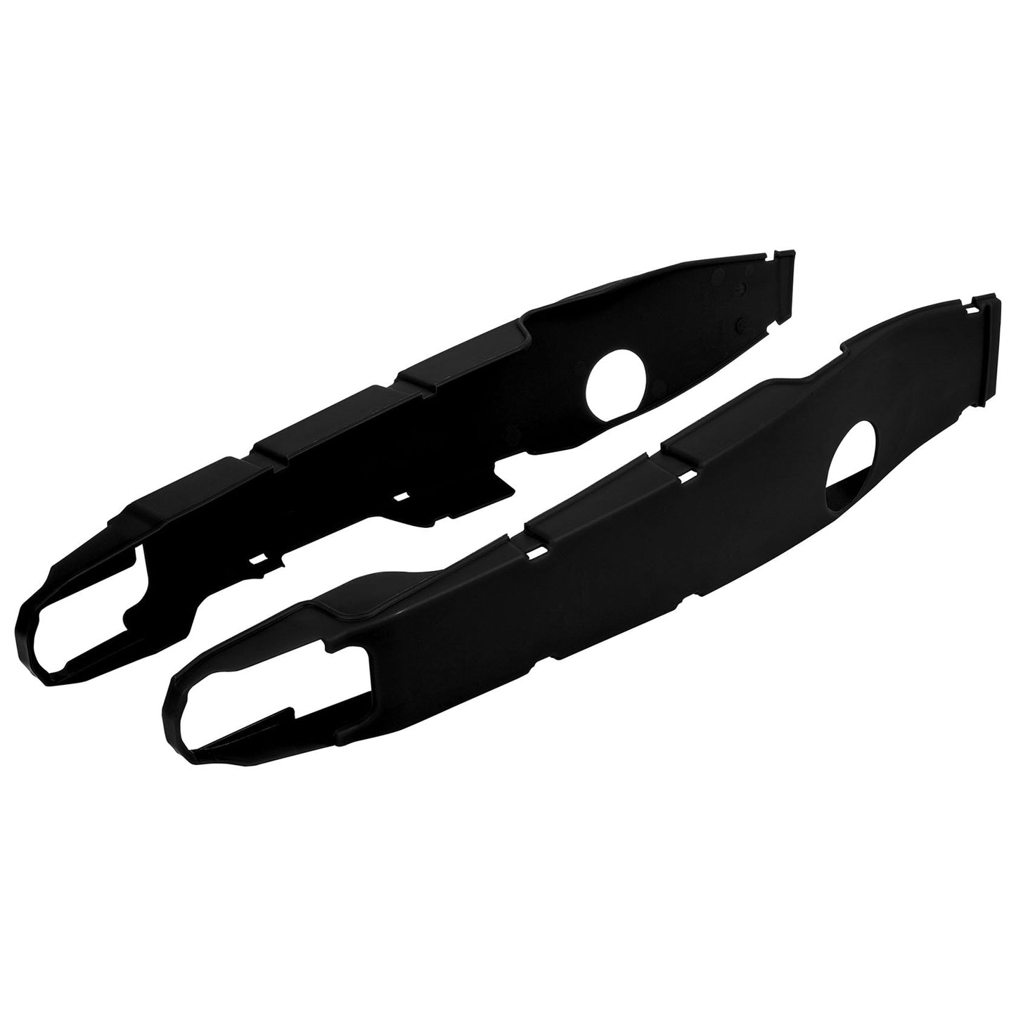 Polisport Yamaha Swingarm Protectors YZ 125 250 WRF 250 450 2003 - 2004 YZF 250 450 03 - 2008, Black