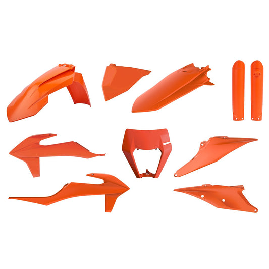 Polisport KTM Plastic Kit EXC EXCF 2020 - 2023, Orange