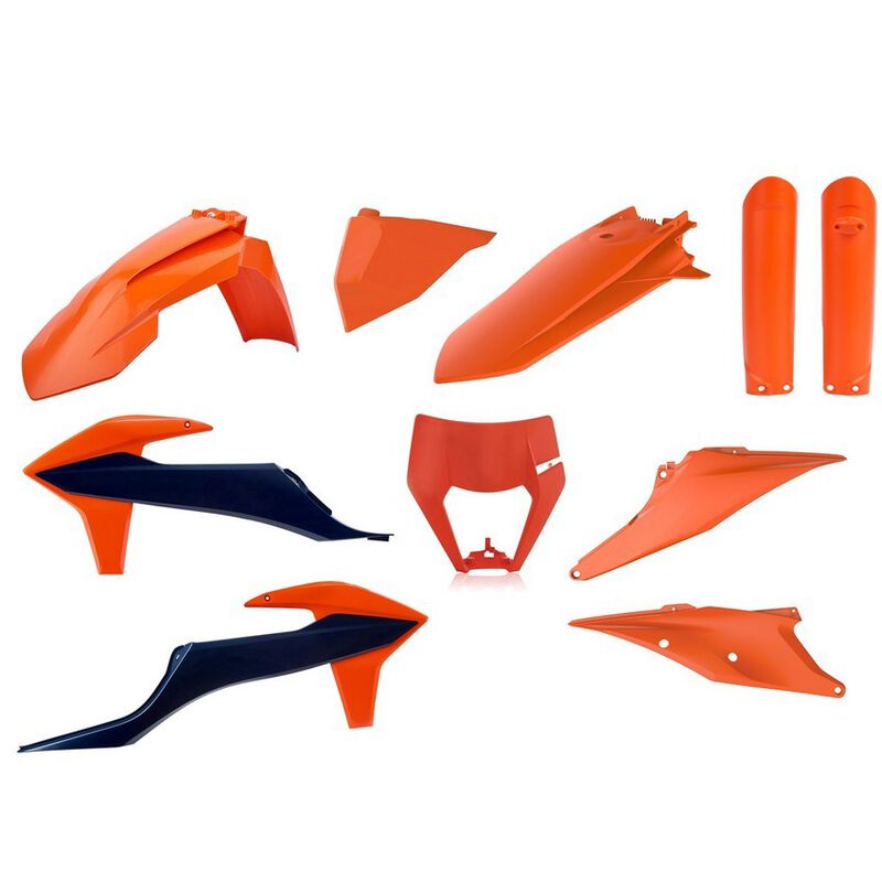 Polisport KTM Plastic Kit EXC EXCF 2020 - 2023, OEM 22