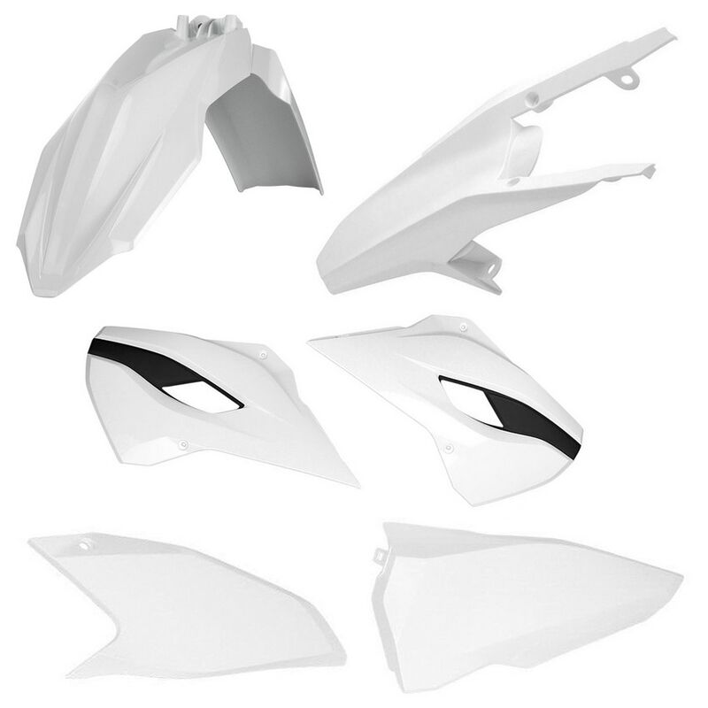 Polisport Husqvarna Plastic Kit TE FE 2014 - 2016, White