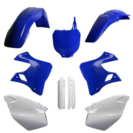 Polisport Yamaha Plastic Kit with Fork Guards YZ 125 YZ 250 2000 - 2001, OEM Blue