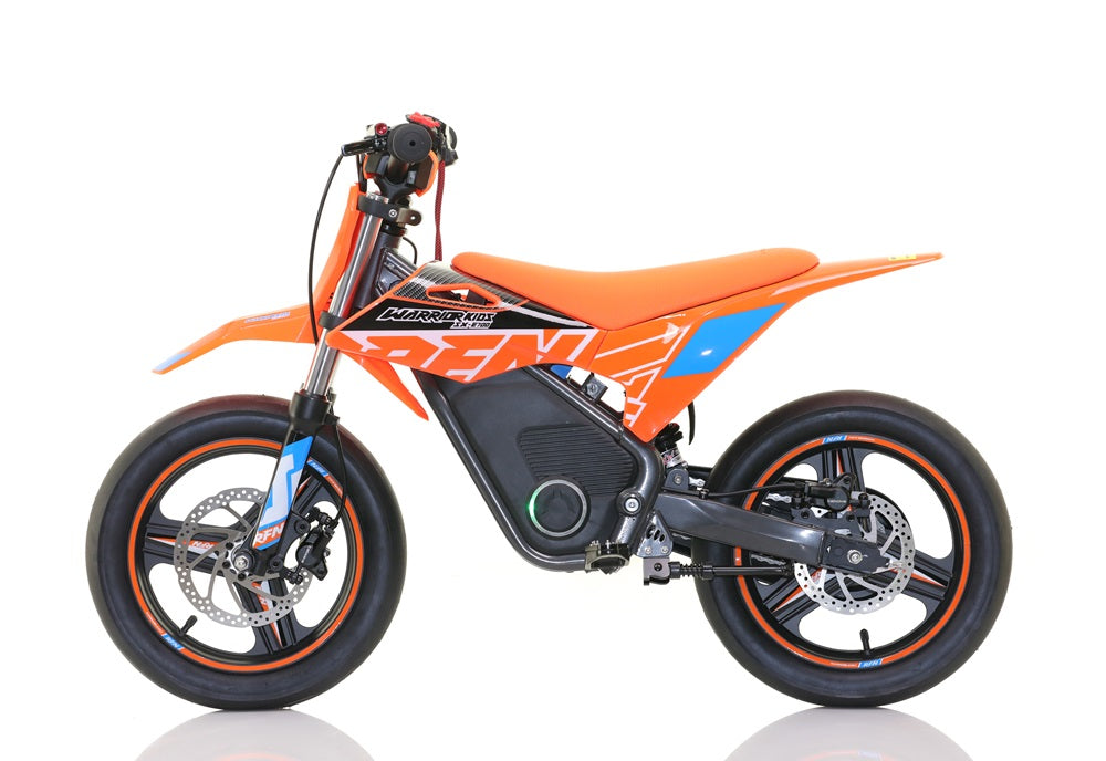 RFN Warrior SX-E700 R SM Kids Electric Supermoto Bike - 700W / 36V / 7.5Ah