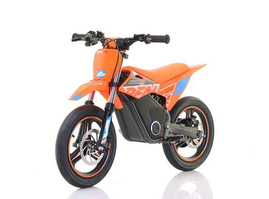 RFN Warrior SX-E700 R SM Kids Electric Supermoto Bike - 700W / 36V / 7.5Ah