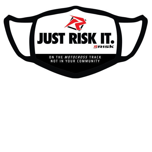 Risk Racing Face Mask Just Risk It