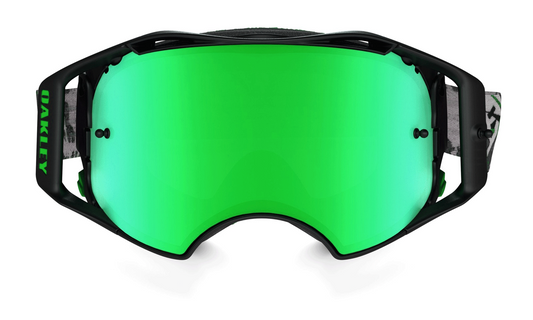 Rip n Roll Oakley Airbrake Tear off Lens, Mirror Green