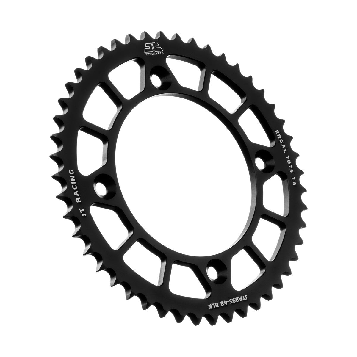 JT Sprockets Aluminium Rear Sprocket KTM SX 85 2004 - 2023 Husqvarna TC 85 2015 - 23 Gas Gas MC 85 2021 - 23, Black, 48T