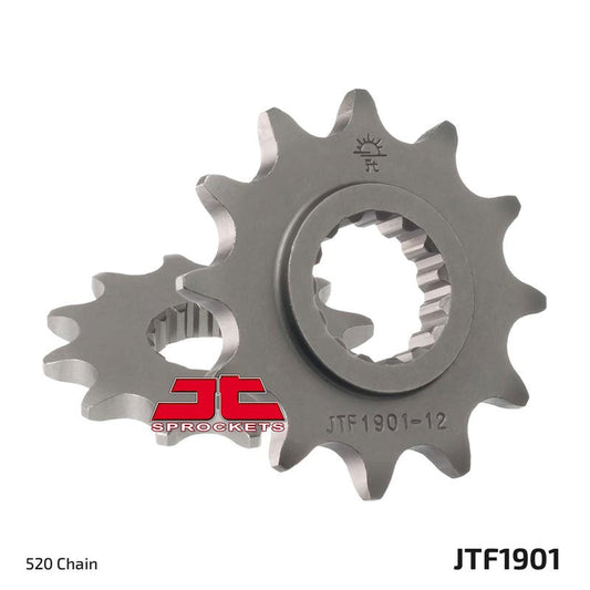 JT Sprockets Steel Front Sprocket KTM SX 1995 - 2021 SXF 250 2006 - 21 SXF 350 2011 - 21 SXF 450 2007 - 21 Husqvarna TC FC 2014 - 21, 14T