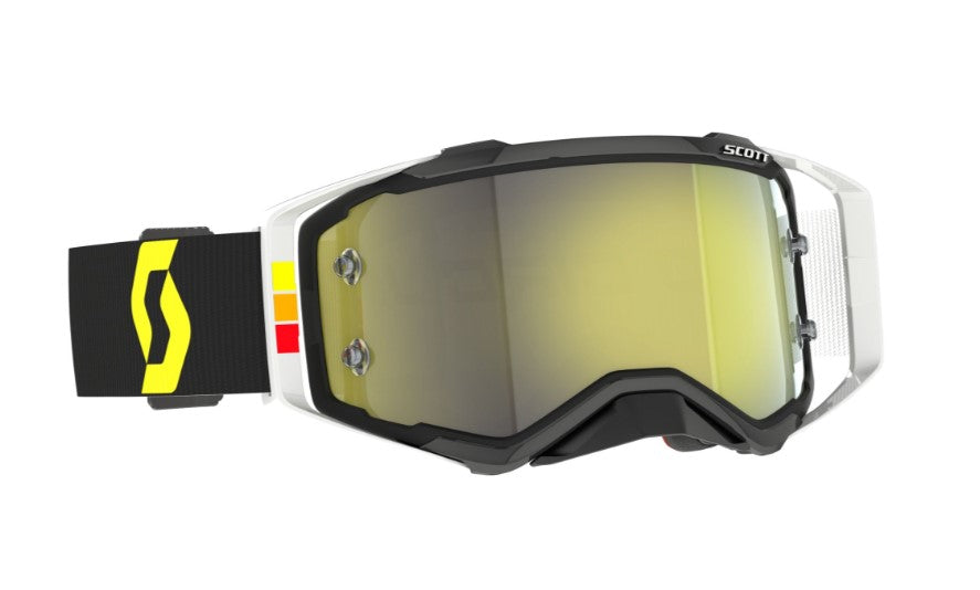 Scott Prospect Goggle, Pro Circuit 2023 – Yellow Chrome Works Lens