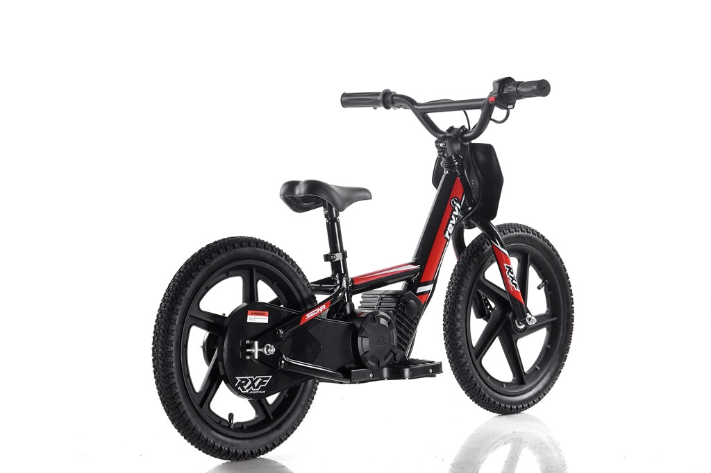 New Model 250w Revvi 16" Electric Balance Bike - Red - motocross4u