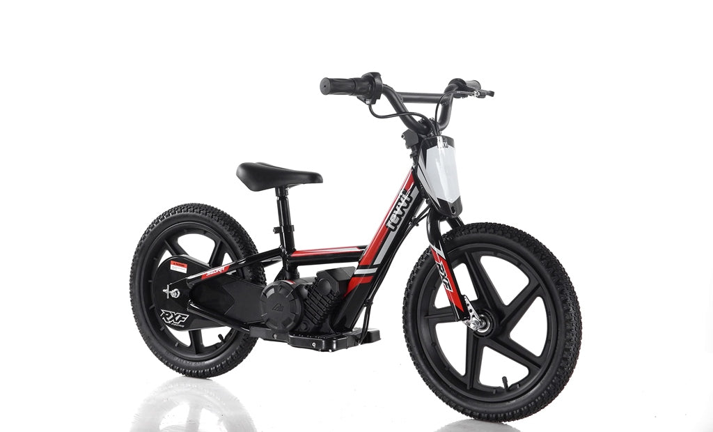 New Model 250w Revvi 16" Electric Balance Bike - Red - motocross4u