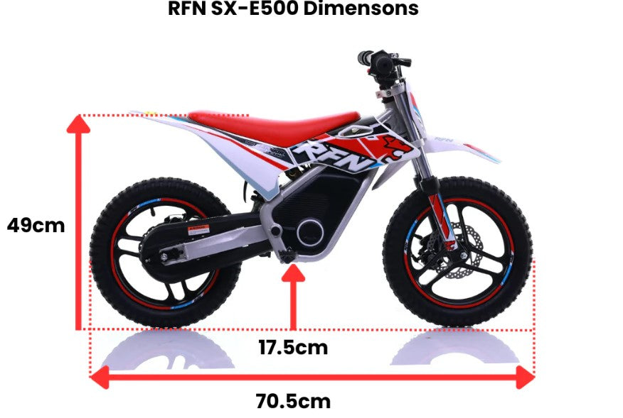 RFN Warrior SX-E500 Electric Bike - 500w / 36v / 5ah