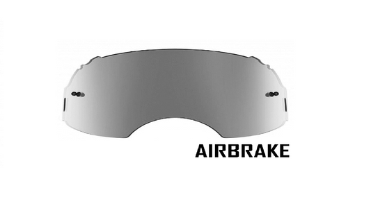 Rip n Roll Oakley Airbrake Tear off Lens, Silver