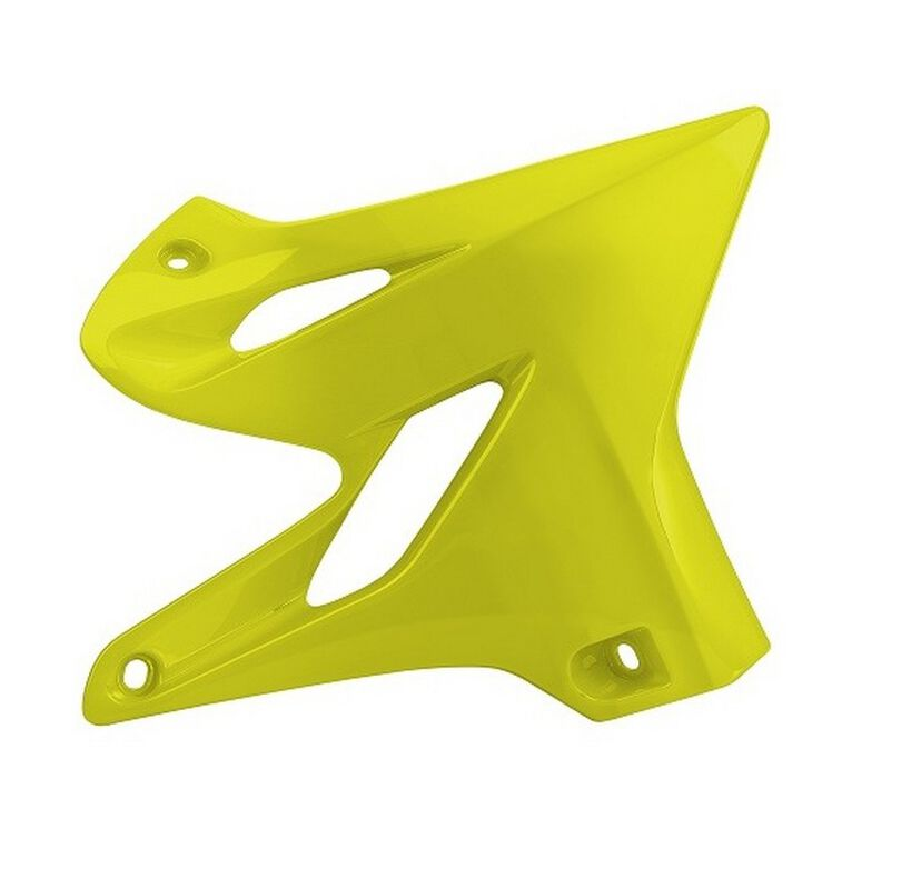 Polisport Yamaha Radiator Scoops YZ 125 YZ 250 2015 - 2021, Neon Yellow