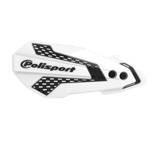 Polisport Universal Hand Guards MX Flow Beta RR 2012 – 2022, White Black