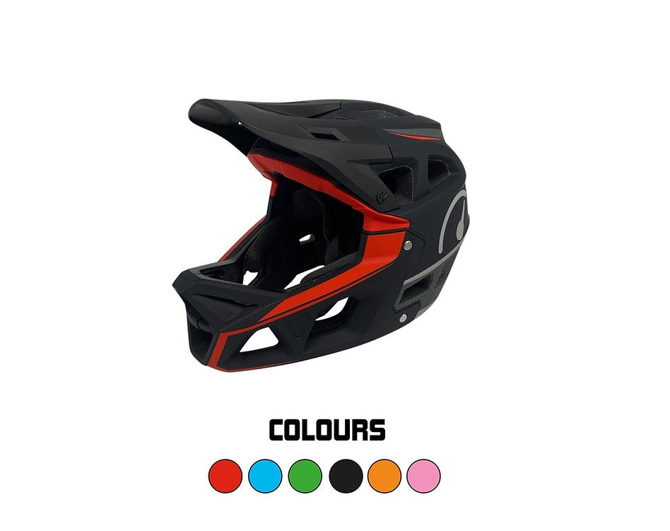 Revvi Kids MTB Helmet Full Face