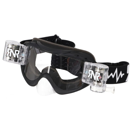 Rip n Roll Hybrid Fully Loaded Goggle, Matt Black