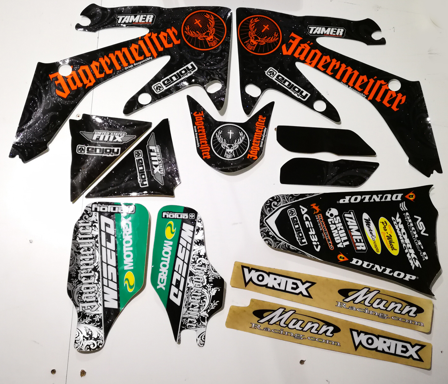 Enjoy Manufacturing Honda Graphics Kit CRF 250 R 2004 - 2009, Jagermeister