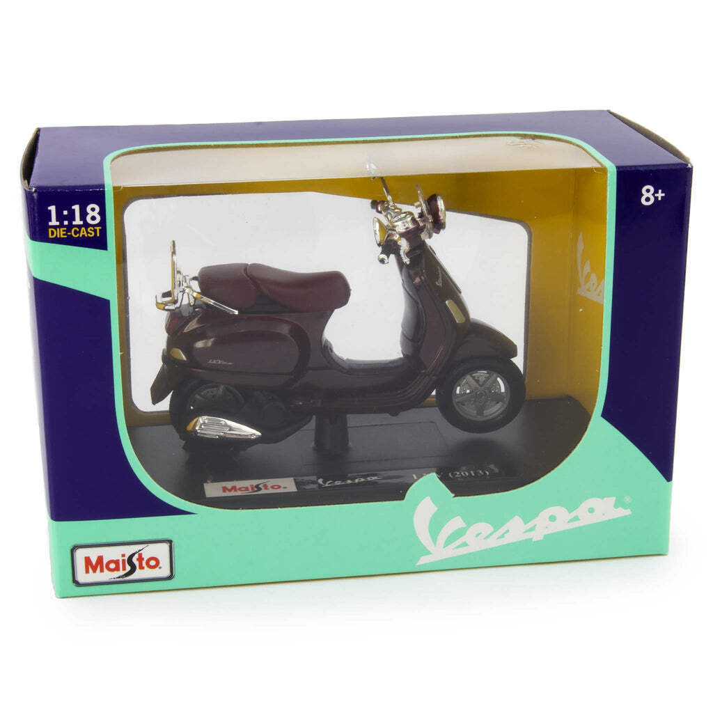 Maisto Toys 1:18 Vespa LXV (2013) Red