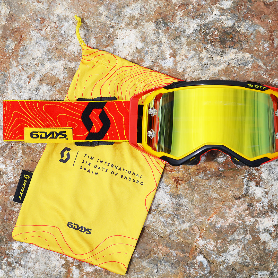 Scott Prospect Goggle, 6 Days Spain 2024 – Yellow Chrome Works Lens