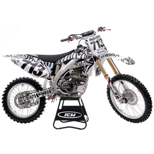 Enjoy Manufacturing Honda Graphics Kit CRF 250 R 2004 - 2009, Safari / Zebra Print