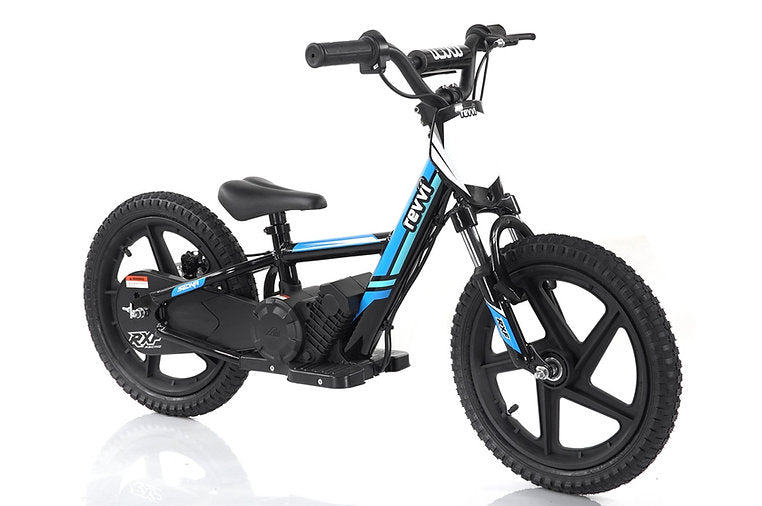 Revvi 16" Plus Electric Balance Bike - Blue - motocross4u