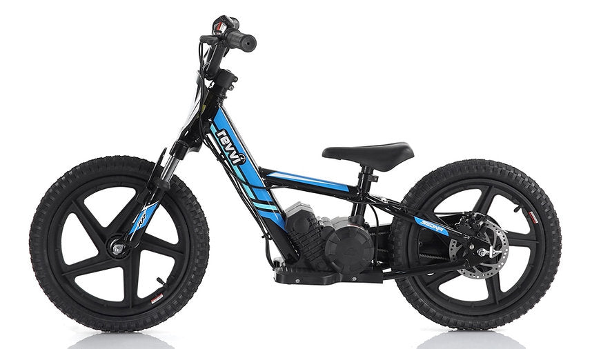 Revvi 16" Plus Electric Balance Bike - Blue - motocross4u