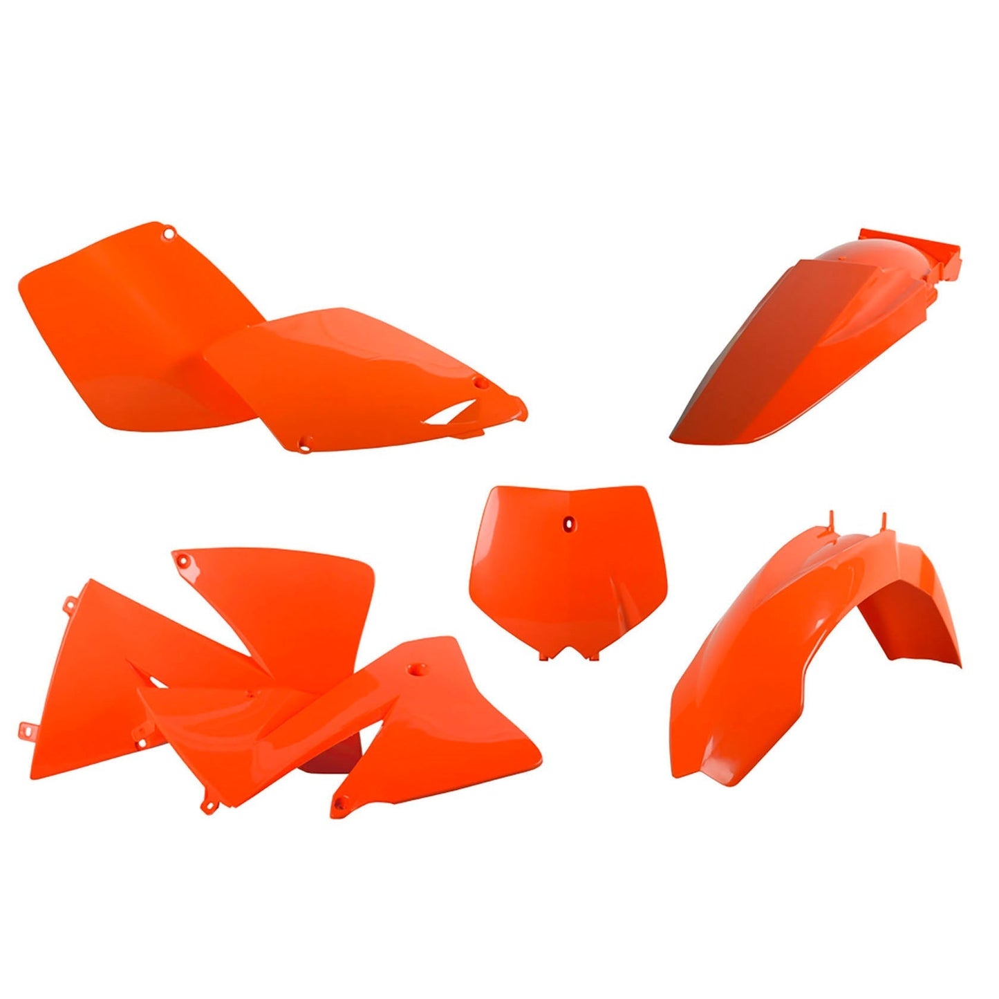 Polisport KTM Plastic Kit EXC 2001 - 2002, All Orange