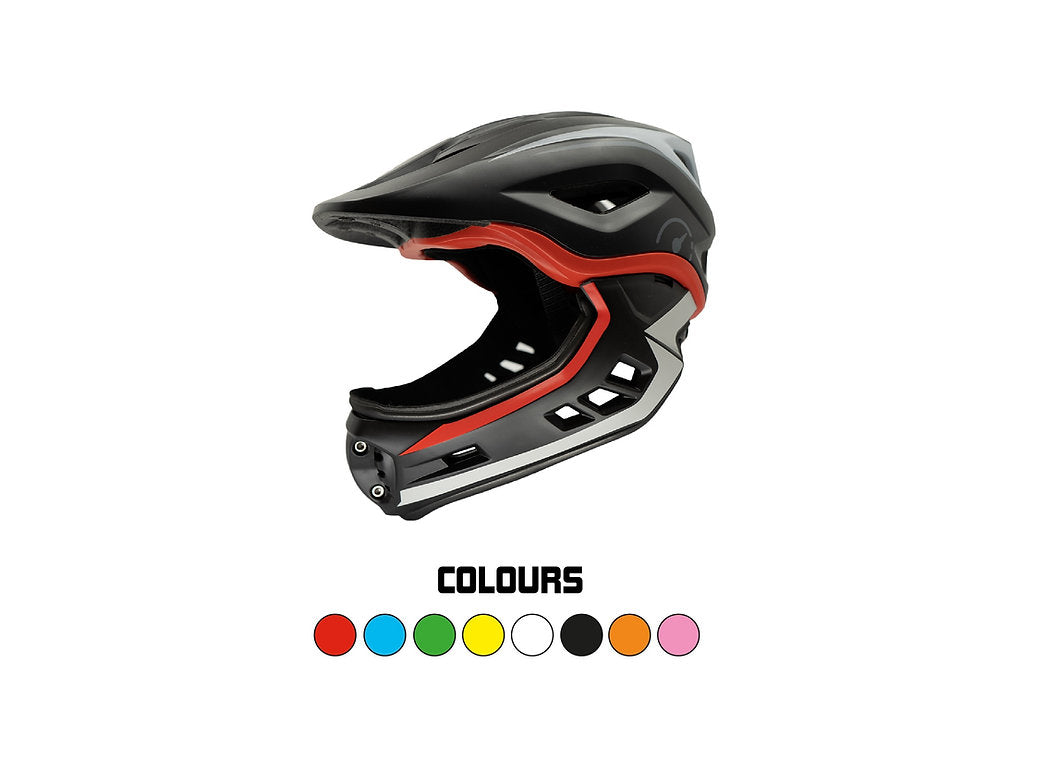 Revvi Super Lightweight Kids Full Face Helmet - motocross4u