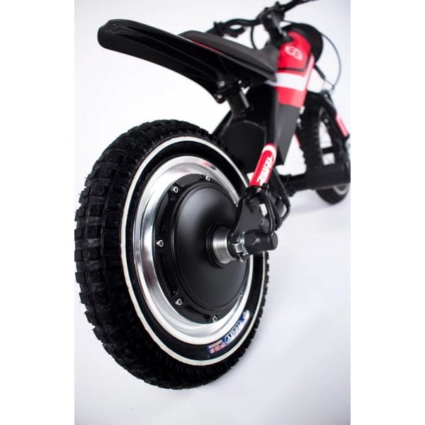 Yotsuba Black Kids 12" Electric Balance Bike Red / Blue - motocross4u